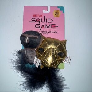 Netflix Squid Game 2pck Front Man & VIP Mask with Catnip